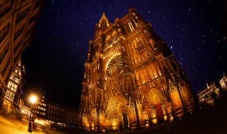 Cordiste pour la restauration et rénovation de clocher d'église à Chambéry 