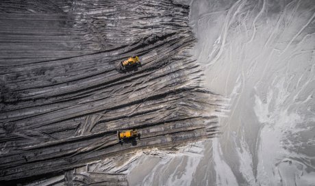 Travaux de minage par cordiste à Chambéry